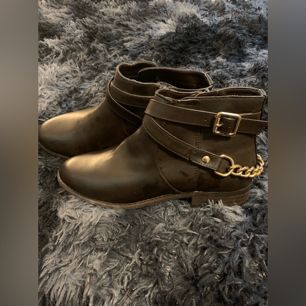Forever 21 Chain Boots